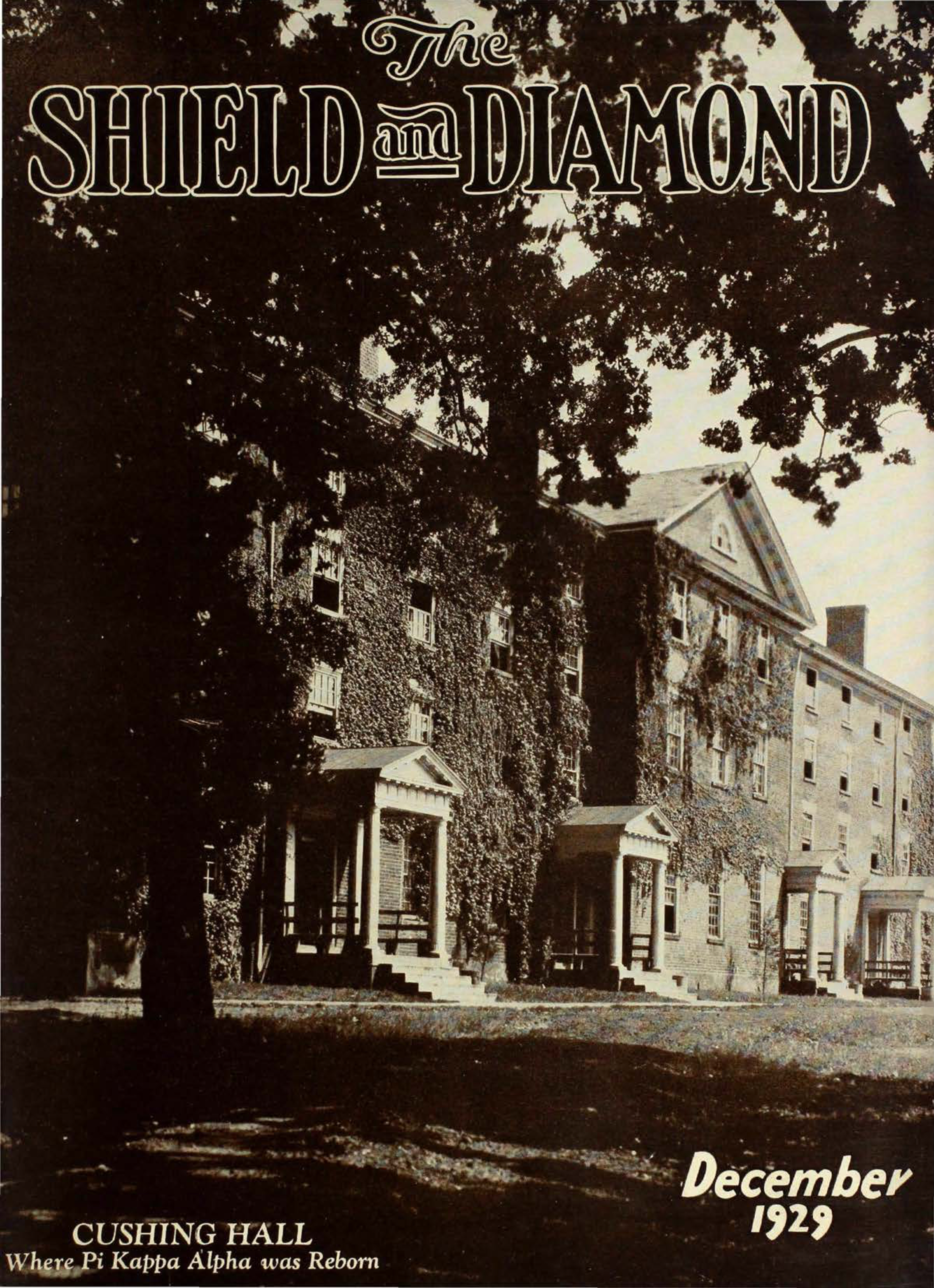 Shield and Diamond, Vol. 39, No. 2, December 1929